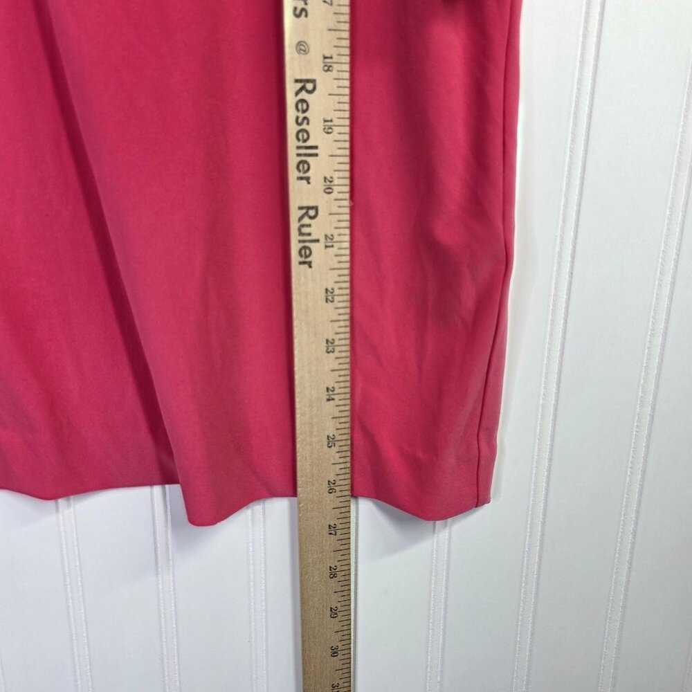 Karl Lagerfeld Paris Blouse Womens Large Pink Ruffle Bell Sleeve Top Chic Preppy - Picture 6 of 7